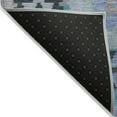thumbnail image 7 of Dalyn Rugs Machine Washable Indoor/Outdoor Chantille Teal 2'3" x 7'6" Runner Rug, 7 of 7