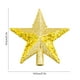 thumbnail image 3 of Adorno de Estrella para La Punta Del Árbol de Navidad, Pequeño, Dorado con Lentejuelas Rojas, Estrella de Cinco Puntas | Plástico | 14,5 X 14,5 X 2,5 Cm | Detalle de Lentejuelas Brillantes | Duradero, 3 of 6