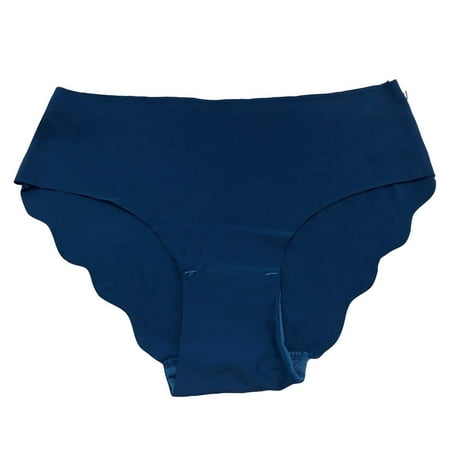 

Knosfe Women s Breathable Ice Silk Soft Stretch Panties Low Waisted Briefs Seamless Underwear