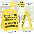 thumbnail image 3 of Funny Desk Sign – Uplifting Cubicle Decor for Women & Men – Office Humor Gift for Coworkers & Employees, 3 of 8