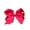 Rose Red, variant on Non-Slip Metal Clip Hairpin Polyester Fabric Girls Lovely Ribbon Bow Hair Clip Hair Accessories