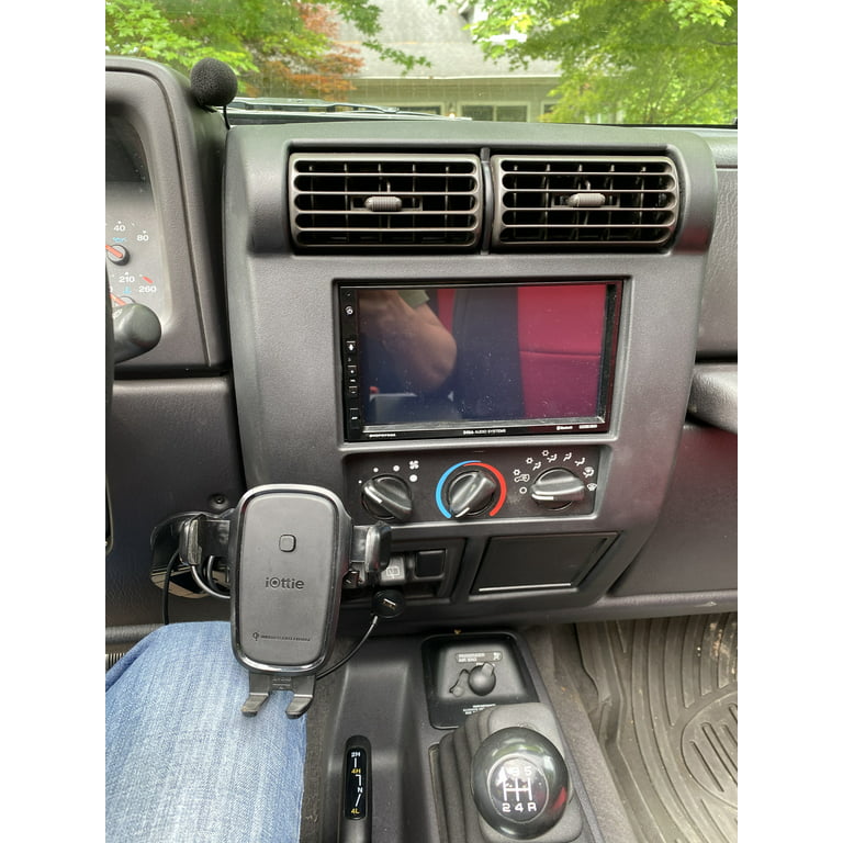 Kenwood 1997-2002 Jeep Wrangler TJ Radio with Bluetooth CD USB & AUX:  KNW-JTJ-9702