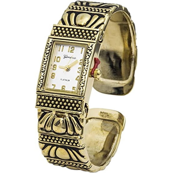Blekon Collections Women's 25mm Case Western Style Concho Bangle Watch Adult Female Outdoor