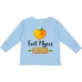 thumbnail image 3 of Inktastic Fort Myers Florida Orange in Heart Boys or Girls Long Sleeve Toddler T-Shirt, 3 of 5