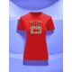thumbnail image 1 of Playera Blusa De Cerezas Cherries Con Fondo Animal Print Vintage Color Rojo Talla Grande Marca Emil SaEs, 1 of 4