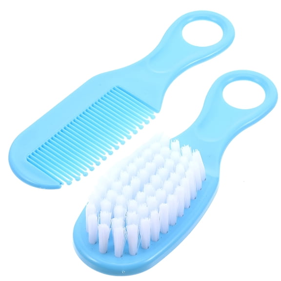 ACDANC Baby Hair Brush Soft Blue and Comb Anti-static Boy
