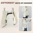 thumbnail image 6 of Unique Bargains Water Bottle Carrier Bag Water Bottle Holder with Adjustable Strap for Hiking Cycling Beige, 6 of 7