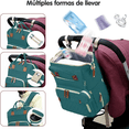 thumbnail image 5 of Pañalera Mochila Impermeable Pañaleras Para Bebe, 5 of 5
