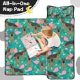 thumbnail image 4 of German Shepherd Dog and Flower Toddler Nap Mats for Kids Preschool,Sleeping Mat Bag or Kids,Toddler Sleeping Bag,Toddler Nap Mat or Daycare, 4 of 6