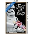 thumbnail image 3 of Star Wars: Saga - Just Be Kind Wall Poster, 22.375" x 34", Framed, 3 of 3