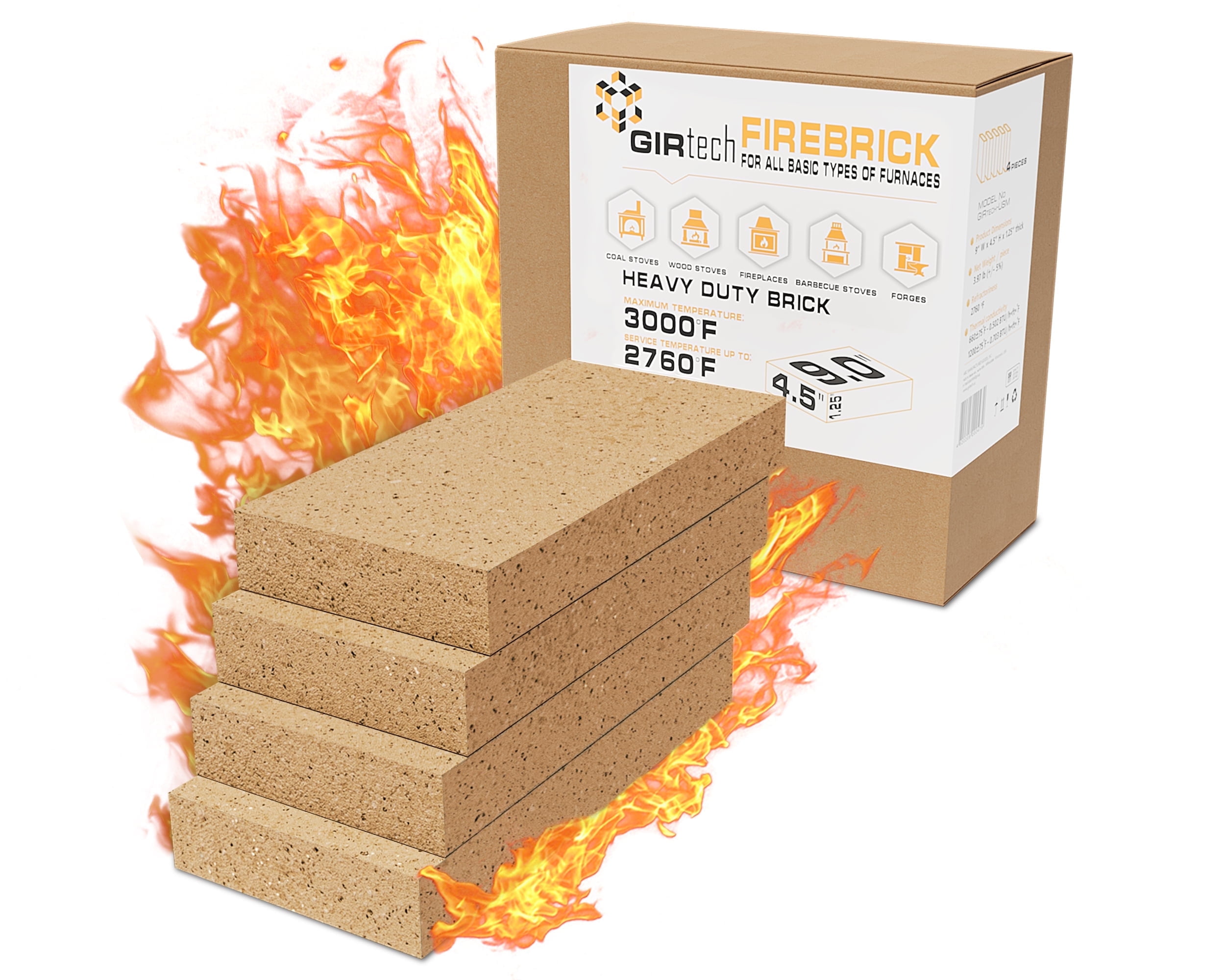 Light 'n Go Bonfire Portable Birch Log, Firepit, Chiminea