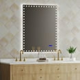 thumbnail image 4 of LED Bathroom Mirror with Lights, Backlit RGB Color Changing Lighted Mirror, Dimmable Anti-Fog Memory Rectangular Vanity Mirror, 4 of 9