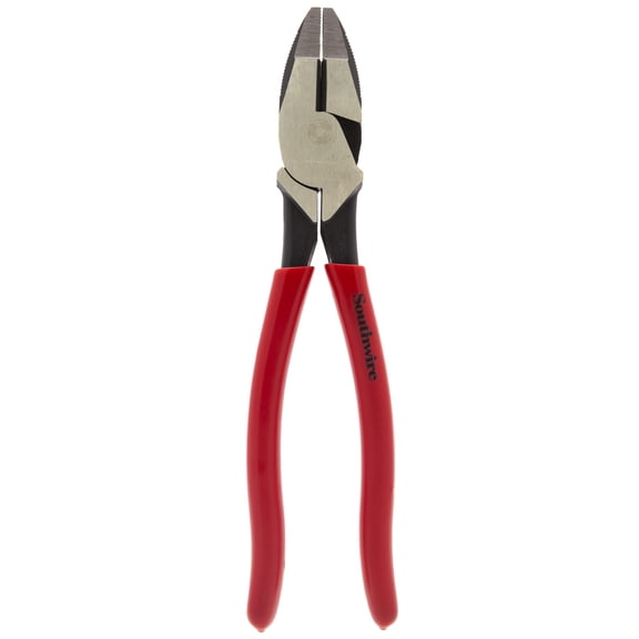 Southwire 9" High-Leverage Side Cutting Pliers W/ Dipped Handles