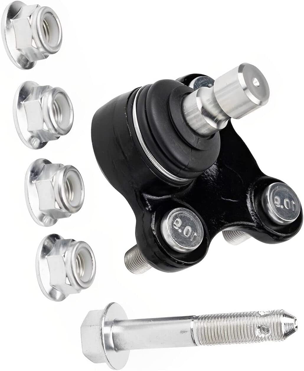 Detroit Axle - 2pc Front Lower Ball Joints for Hyundai Sonata Tucson Kia Optima Sportage Lower Ball Joints Assembly
