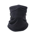 thumbnail image 2 of IYYVV Neck Gaiter Face Cover Scarf,Sun Protection For Men And Women,Soft Lightable Windproof, Hiking Cycling Running Black, 2 of 5
