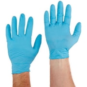 R3 Safety 127-6020XL Disposable Nitrile Gloves, X-large, 4 Mil, Powdered
