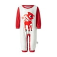 thumbnail image 2 of Matching Family Pajamas Sets Christmas PJ's Jammies Matching Holiday Organic Cotton Pajamas Sleepwear for Family, 2 of 10