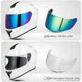 Full Face Motorcycle Helmets for Adults Men and Women DOT Approved