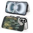 thumbnail image 4 of Compatible with iPhone 11 12 13 mini 14 15 16 Pro Max Plus Wallet Case with Card Holder, PU Leather Kickstand Card Slots Case ( Forest, iPhone 15 Pro Max), 4 of 7