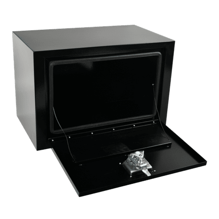 24"x14"x16" Steel Truck Bed Tool Box Underbody Trailer Storage w/ Lock