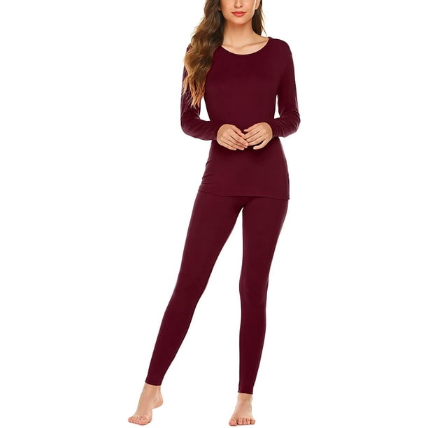 Womens Stylish Thermal Underwear Quilted thermals