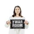 thumbnail image 3 of War Room 10 Inch x 14 Inch Novelty Aluminum Metal Sign Plan Strategize Execute Durable Weatherproof UV Protected Perfect for Offices Conference Rooms Studios Fun Gift for Managers, 3 of 6