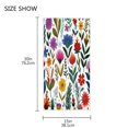 thumbnail image 3 of Bath Towel Single-Sided Printed Highly Absorbent Soft Quick Towel for Bathroom Spa Gym & Sports Hand-painted Floral Patterns, 3 of 5