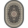 thumbnail image 4 of Dynamic Rugs AN28571193434 Ancient Garden 2 ft. 2 in. x 7 ft. 7 in. 57119-3434 Rug - Blue/Ivory, 4 of 7