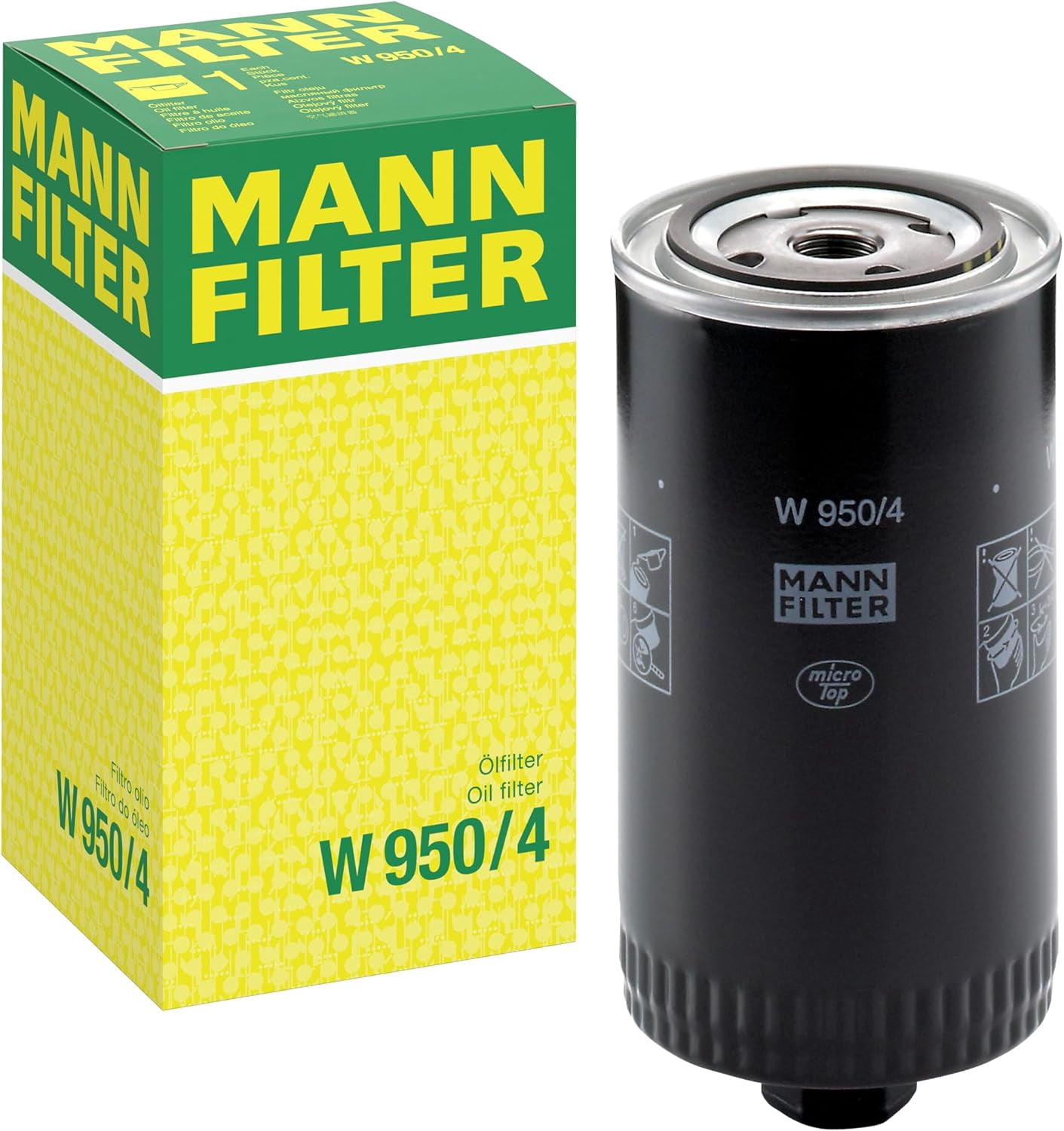 MANN-FILTER W940/1 Oil Filter - OEM Quality Engine Oil Filter