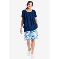thumbnail image 4 of Woman Within Plus Size Ruffle Tee, 4 of 6