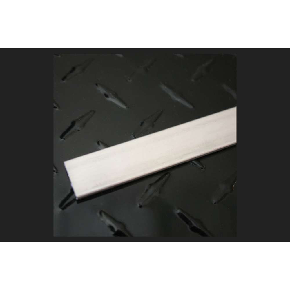 Alum Bar Flt 3/4"x72"l