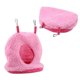 thumbnail image 4 of Berber Fleece Hanging Parrot Hammock, Warm and Soft Hanging Bed, Ideal for Pet Birds, Pink, 4 of 4