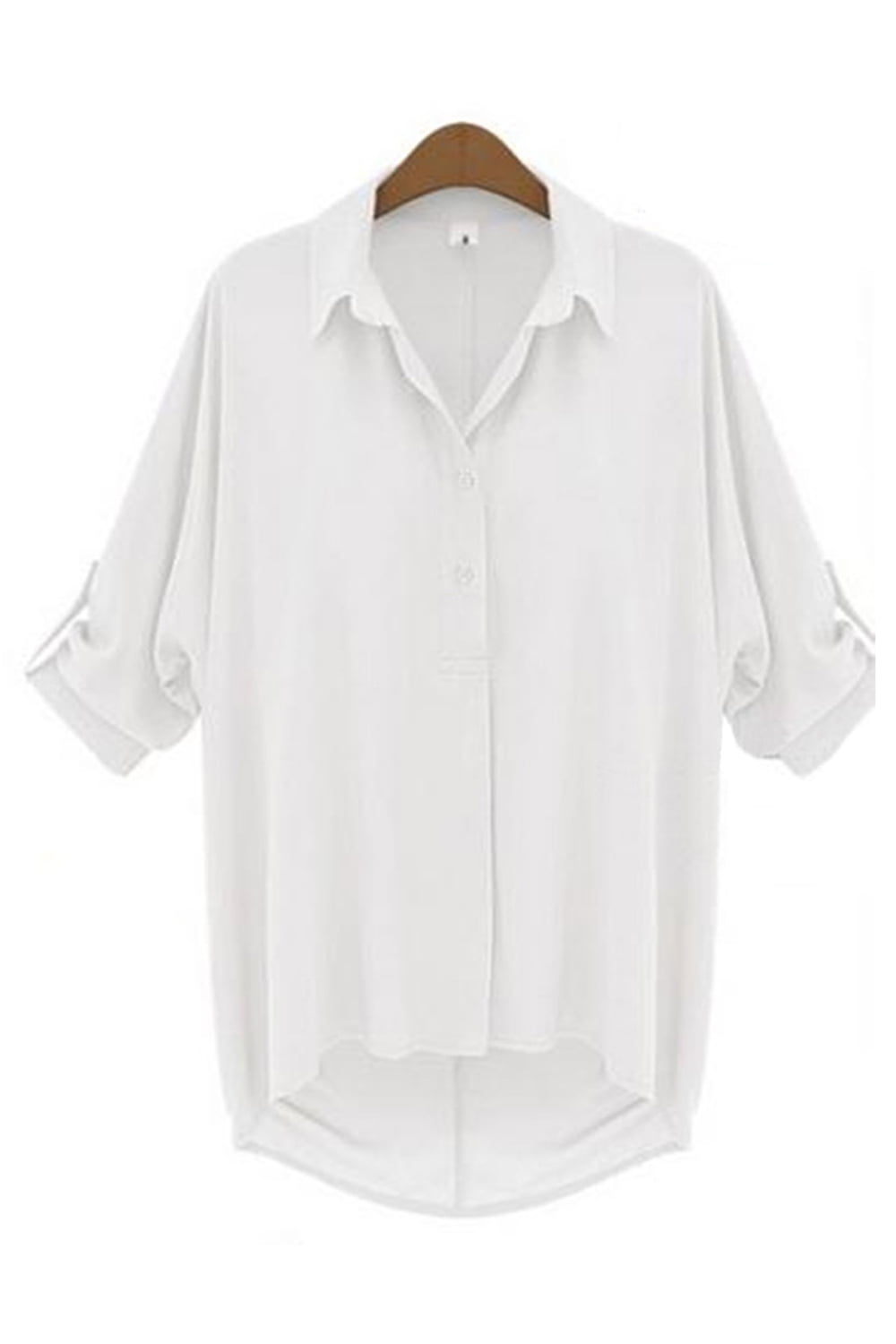 White loose shirt Clearance