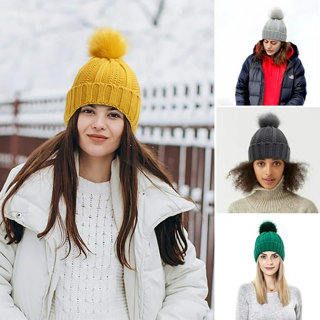 Vaidha Elastic Ribbed Knit Hat For Hair Protection Protects The Hairstyle With A And Elastic Satin Knit Hat That Is Loose And Warm
