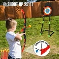 thumbnail image 4 of JBeeCtrl Bow and Arrow Set for Kids 3-12 Years Old, Archery Toy Set for Boys with LED Lights Outdoor Toys for Kids Boys Girls, 4 of 9