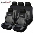 thumbnail image 2 of AUTOYOUTH Car Seat Covers Set Universal with Tire Track Detail Styling Car Seat Protector, 2 of 3