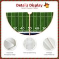 thumbnail image 3 of Lukts American Football Field Print Color Life Christmas Tree Skirt, Winter Holiday Tree Mat Decoration ,Can be Used as A Shawl-, 3 of 6