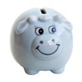 thumbnail image 4 of Banco de cerámica de dibujos animados lindo banco de ahorro de dinero para niños niñas niño azul Oveja azul Gloria banco de dinero de cerámica, 4 of 9