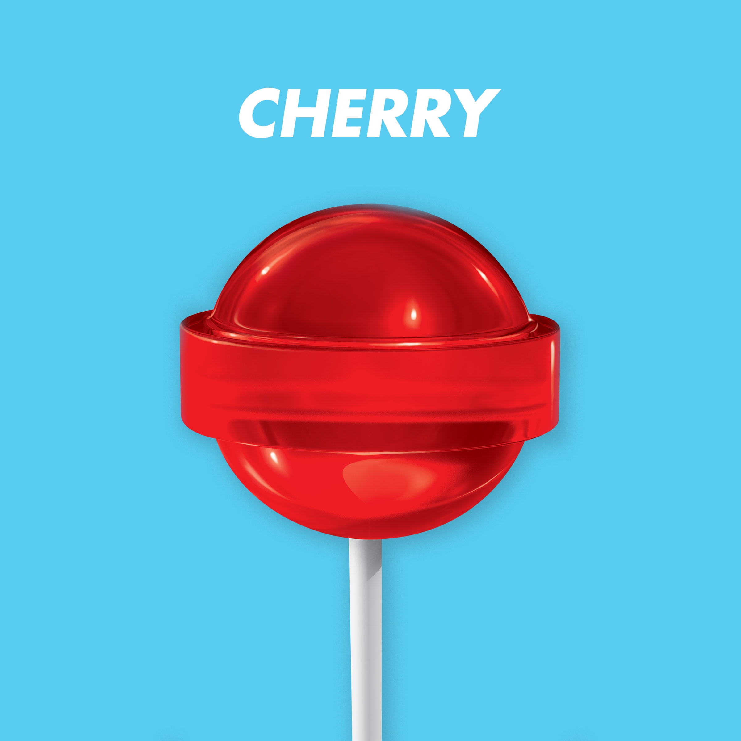 HALLS KIDS Cherry Cough and Sore Throat Pops, 10 Pops