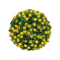 LHNFT Foliage Plant Sphere Round Artificial Topiary Ball Garden Spheres Decorative Faux Boxwood Decorative Balls for Garden, Indoor and Outdoor Decor
