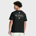 thumbnail image 2 of Men's Fanatics Black New Orleans Saints Passing Pocket Legacy T-Shirt, 2 of 5