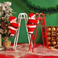 thumbnail image 5 of Electric Climbing Santa with Music Santa Claus Rope Ladder Xmas Plush Doll Toy Figure Christmas Ornament for Holiday Decor, 5 of 5