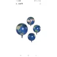 thumbnail image 2 of 4D Earth Sun 22" Inch Orbz Round Helium Balloon New, 2 of 5