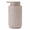Matte Khaki- Liquid Pump - Slim - Striped, variant on BosilunLife 12 oz Khaki Matte Ceramic Soap Dispenser, Refillable Hand Soap and Lotion Dispenser with Leak-Resistant Pump for Bathroom Countertop