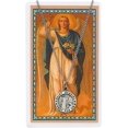 thumbnail image 2 of McVan PSD600GB St Gabriel Prayer Pewter Medal with 18 in. Silver-Tone Chain & Laminated Holy Card Set, 2 of 2