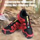 thumbnail image 5 of Zapatos de senderismo para hombre Botas de senderismo de goma transpirable para deportes al aire libre (Rojo 40) Ndcxsfigh Tenis De Mujer Tenis De Hombre, 5 of 9
