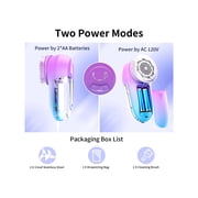 Purple Blue Gradient Electric Lint Remover Fabric Shaver for Clothes