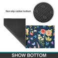 thumbnail image 6 of Pioneer Flower Floral Print Pattern Kitchen Rugs Sets Of 2,Anti Fatigue Kitchen Mat Rugs Non Slip Washable,Decorative Kitchen Floor Mats for Kitchen,Sink,Laundry,17"x30"+17"x47", 6 of 7