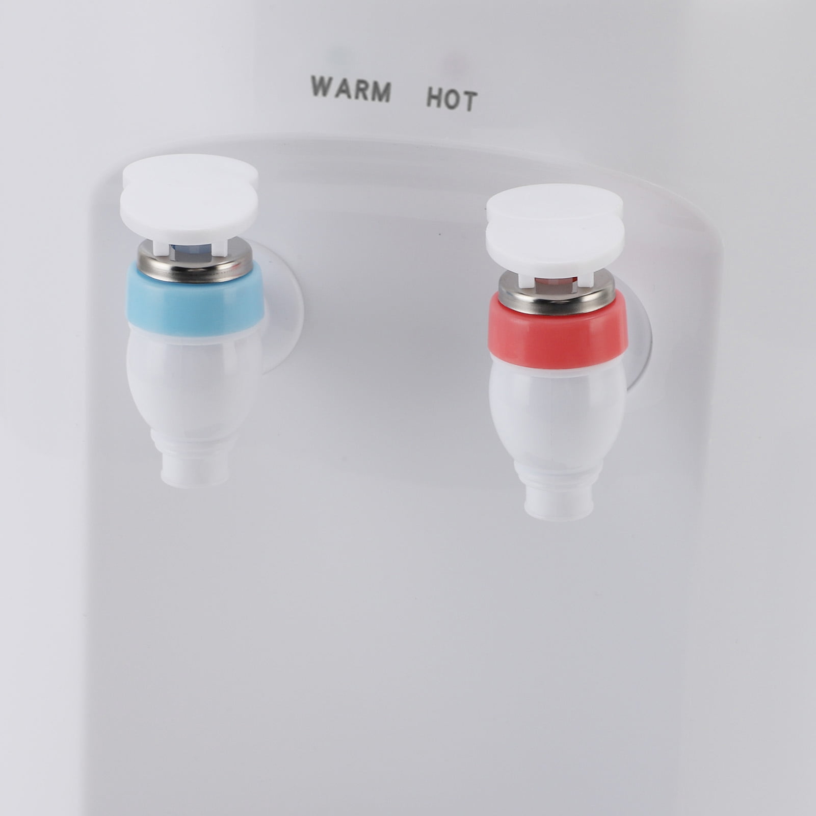 YAHHU Countertop Water Dispenser Top Loading Electric Hot Water Cooler Mini Desktop Design Energy Saving Fast Heating Mechanism For Home And Office Use 220V EU Plug White