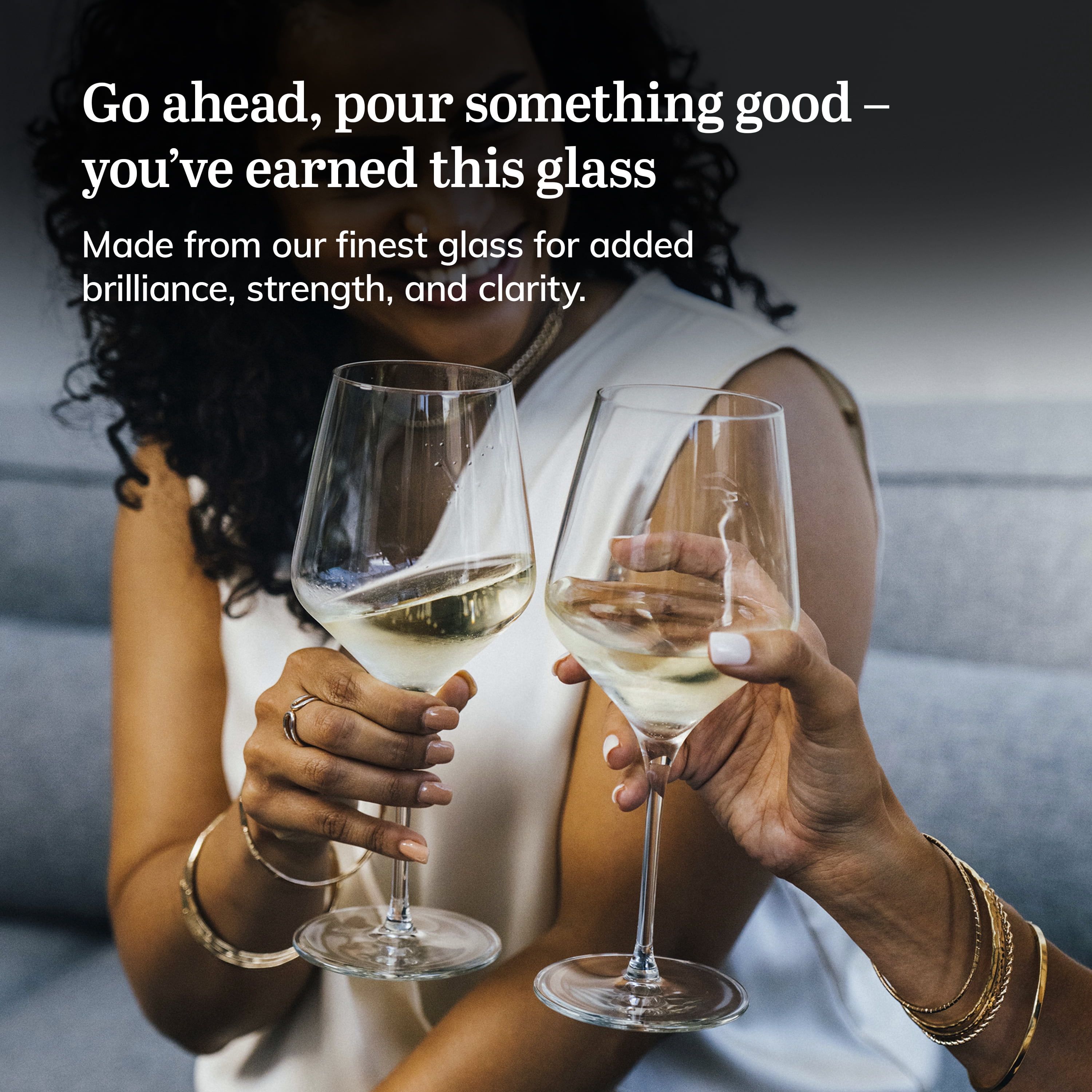 Libbey Signature Greenwich Red Wine Glasses, 20-Ounce, Set of 4, Made in USA, Dishwasher Safe, Stemmed Wine Glasses, Gift Box